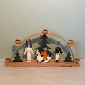 German Schwibbogen Candle Arch